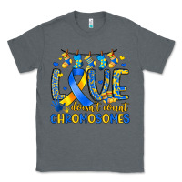 Charcoal Heather love doesn t count chromosomes Classic Tee - Artiststas