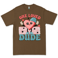 Cacao one loved dude Premium Tee - MaliasSmallBusiness