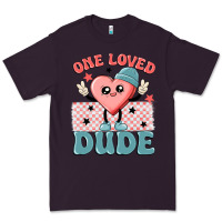 Plum one loved dude Premium Tee - MaliasSmallBusiness
