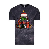 Cloud Black you serious clark christmas tree Vintage Tee - Jasminsmagicworld