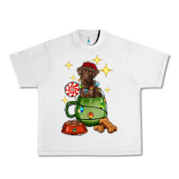 Lunar Rock Christmas coffee cup with Labrador Urban Heavy Tee - RanaPortraitStore