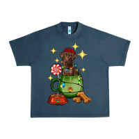 Christmas Coffee Cup With Labrador Urban Heavy Tee | Teevron