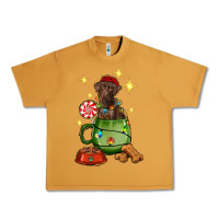 Peanut Butter Christmas coffee cup with Labrador Urban Heavy Tee - RanaPortraitStore