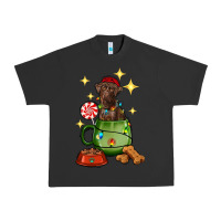 Pigment Black Christmas coffee cup with Labrador Urban Heavy Tee - RanaPortraitStore