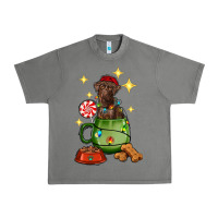 Tornado Christmas coffee cup with Labrador Urban Heavy Tee - RanaPortraitStore
