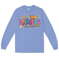 Colony Blue the princess has arrived Long Sleeve Tee - NancyCooperArtShop
