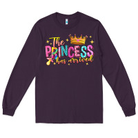 Plum the princess has arrived Long Sleeve Tee - NancyCooperArtShop