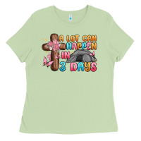 Matcha a lot can happen in 3 days Ladies Tee - MaliasSmallBusiness