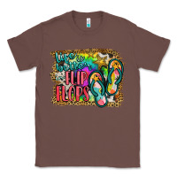 Chestnut life is better in flip flops Classic Tee - JahusDesignShop