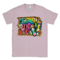 Lilac life is better in flip flops Classic Tee - JahusDesignShop