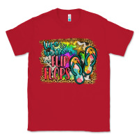 Red life is better in flip flops Classic Tee - JahusDesignShop