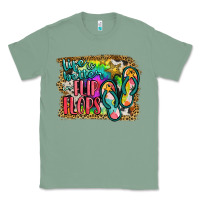 Sage life is better in flip flops Classic Tee - JahusDesignShop