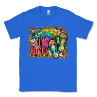 True Royal life is better in flip flops Classic Tee - JahusDesignShop