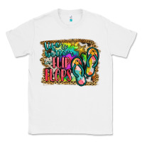 White life is better in flip flops Classic Tee - JahusDesignShop