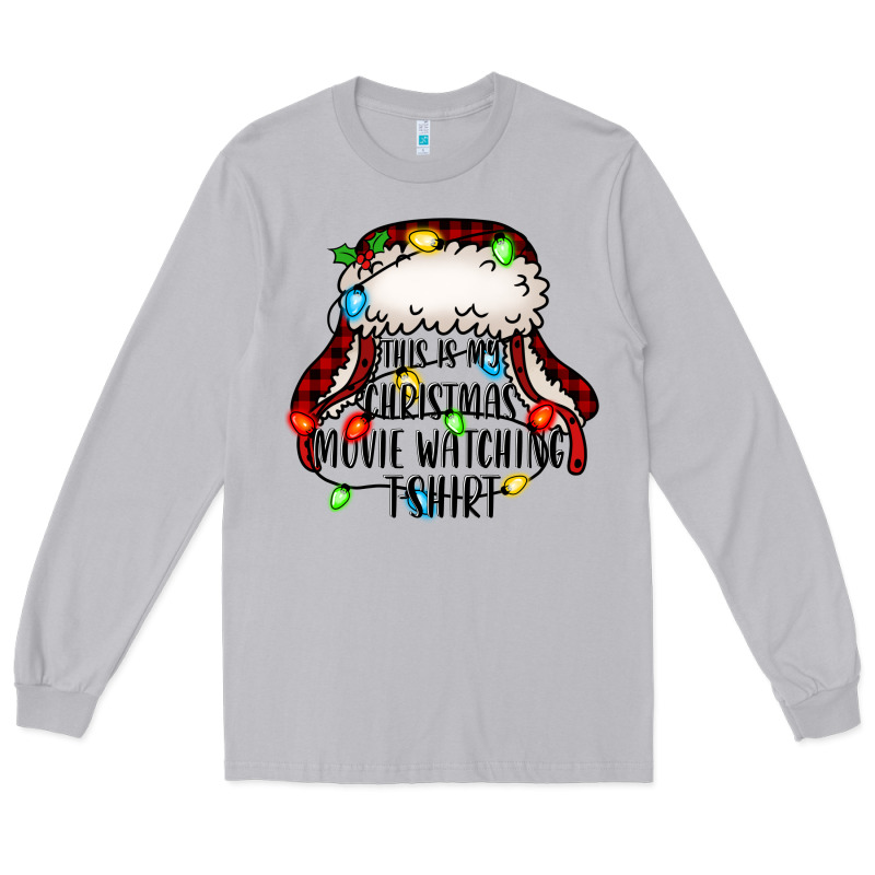 This Is My Christmas Movie Watching Long Sleeve Tee by Jasminsmagicworld | Teevron