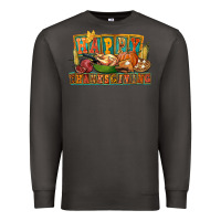 Smoke happy thanksgiving Premium Sweatshirt - FaDigitalArtStudio