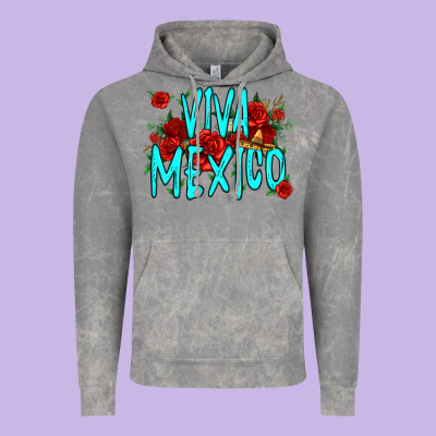 Viva Mexico Long Live Mexico Vintage Hoodie Designed By Jasminsmagicworld