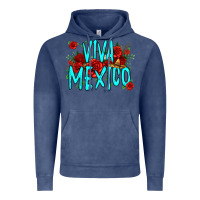 Vintage Denim viva mexico long live mexico Vintage Hoodie - Jasminsmagicworld