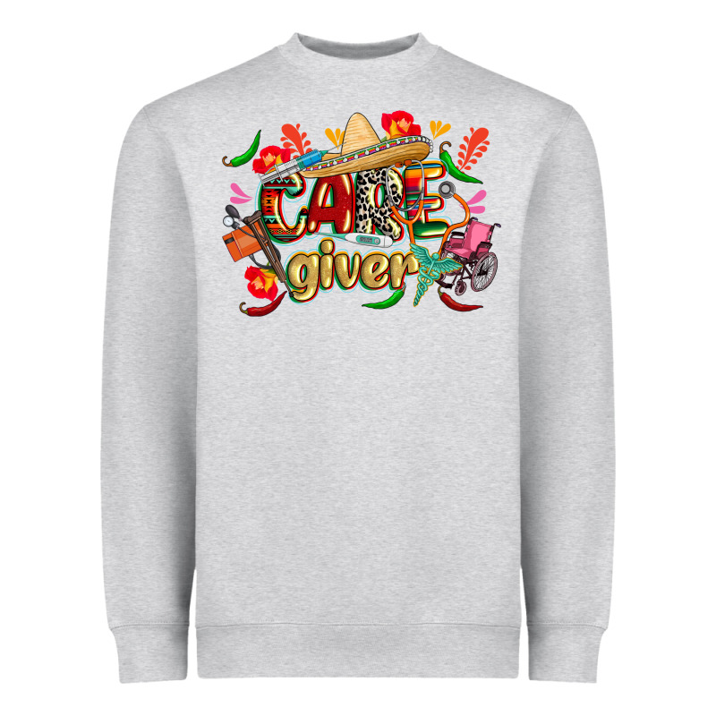 Cinco De Mayo Caregiver Heavyweight Sweatshirt by CowGirlArtShop | Teevron