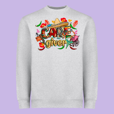 Cinco De Mayo Caregiver Heavyweight Sweatshirt Designed By Cowgirlartshop