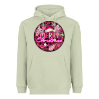 Matcha pink merry christmas Heavyweight Hoodie - FaDigitalArtStudio