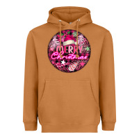 Meerkat pink merry christmas Heavyweight Hoodie - FaDigitalArtStudio