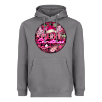 Storm pink merry christmas Heavyweight Hoodie - FaDigitalArtStudio
