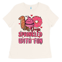 Bone 100 days sprinkled with fun Ladies Tee - MaliasSmallBusiness