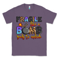 Lavender fragile like a bomb ready to explode Classic Tee - Artiststas