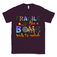 Plum fragile like a bomb ready to explode Classic Tee - Artiststas