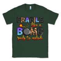 Sports Green fragile like a bomb ready to explode Classic Tee - Artiststas