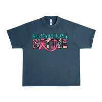 Midnight Navy her battle is my battle Urban Heavy Tee - JahusDesignShop