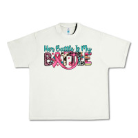 Pistachio her battle is my battle Urban Heavy Tee - JahusDesignShop