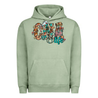Pigment Oil Green cna life Urban Hoodie - RacoonDesign