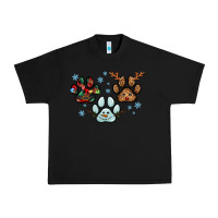 Black Christmas paws Urban Heavy Tee - RanaPortraitStore