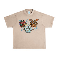 Christmas Paws Urban Heavy Tee | Teevron