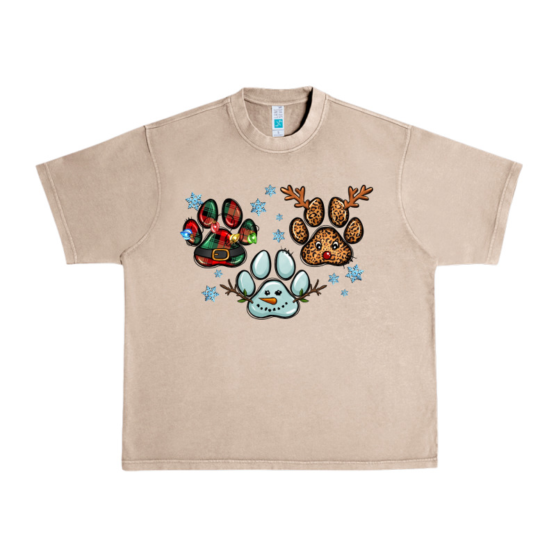 Christmas Paws Urban Heavy Tee by RanaPortraitStore | Teevron