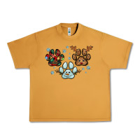 Peanut Butter Christmas paws Urban Heavy Tee - RanaPortraitStore