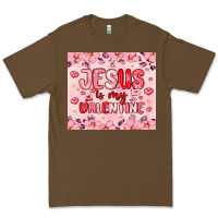 Cacao jesus is my valentine Premium Tee - MaliasSmallBusiness