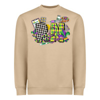 Mushroom registered nurse mardi gras Heavyweight Sweatshirt - CowGirlArtShop