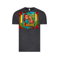 Vintage Black hundred percent latina strong woman Vintage Tee - Jasminsmagicworld