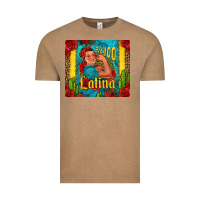 Vintage Coffee hundred percent latina strong woman Vintage Tee - Jasminsmagicworld