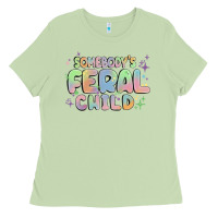 Matcha somebody's feral child Ladies Tee - MaliasSmallBusiness