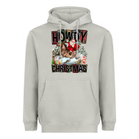 Moon Dust Howdy Christmas Rodeo Santa Heavyweight Hoodie - FaDigitalArtStudio