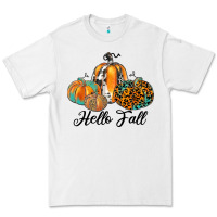 White hello fall Premium Tee - JahusDesignShop