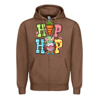Chestnut Easter hip hop gnome Zipper Hoodie - OliviaCreatesArt