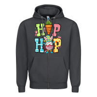 Smoke Easter hip hop gnome Zipper Hoodie - OliviaCreatesArt