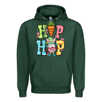Sports Green Easter hip hop gnome Zipper Hoodie - OliviaCreatesArt
