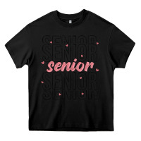 Black senior Heavy Core Tee - MaliasSmallBusiness