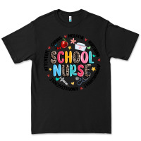 Black school nurse Premium Tee - MaliasSmallBusiness